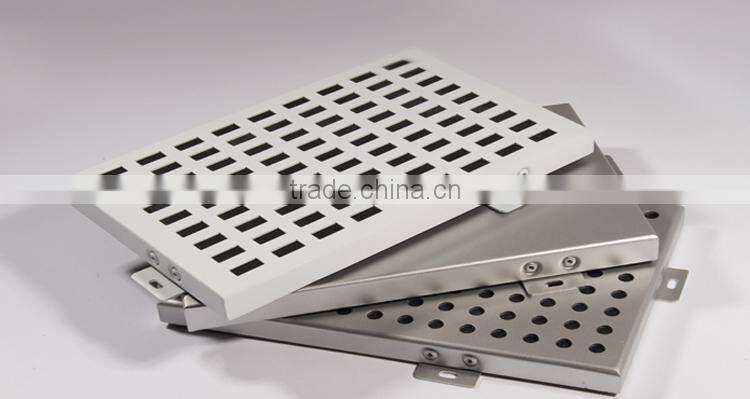 Summer New perforated screen aluminum panel elevator Hemming