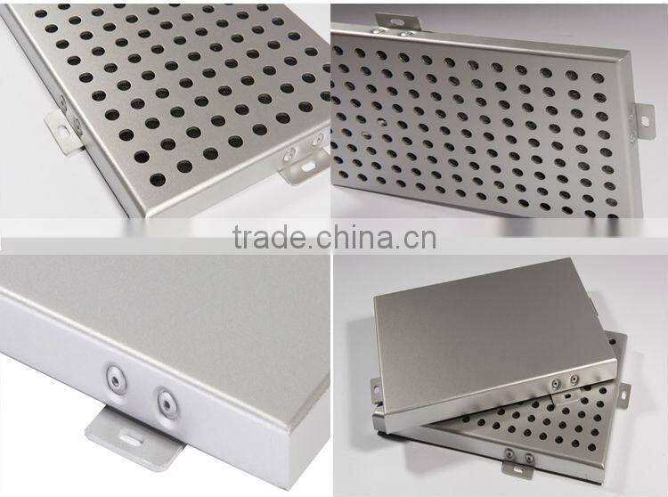 Summer New perforated screen aluminum panel elevator Hemming