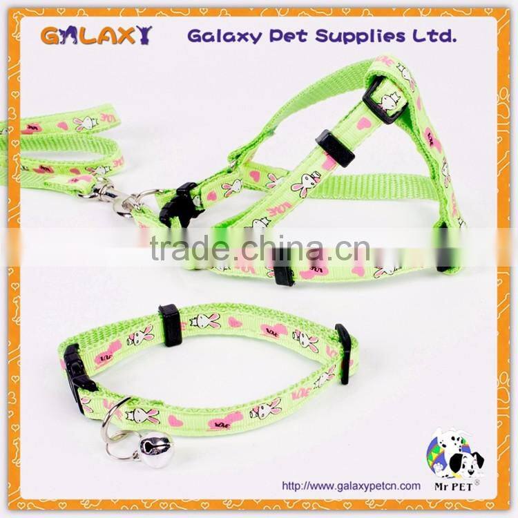 Fashionable Dog Pet Nylon Rope Nylon Collar And Leash