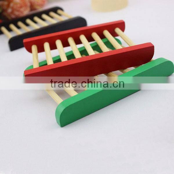 Newest Fashion colorful handmade wooden facny Soap Box
