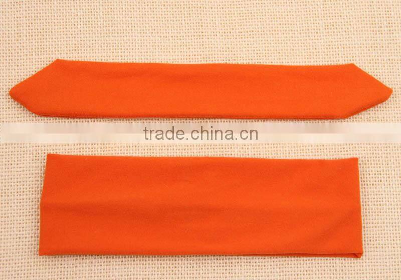 Hot selling top baby headband high quality soft cotton stretch headband kids hair accessories