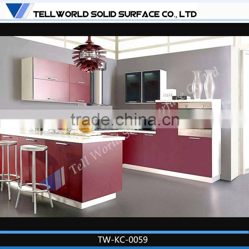 Fashion design unique kitchen furniture