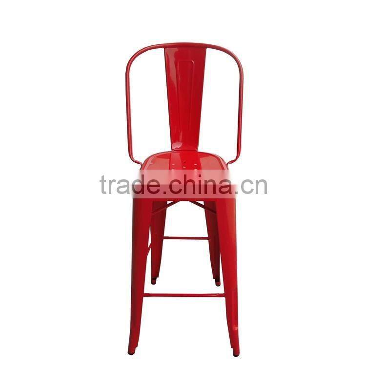 Commercial Use Metal High Stool Chair for Bar Furniture