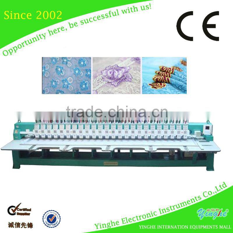 9 color 24 Head Flat Embroidery Machine with Good Price in Guangzhou