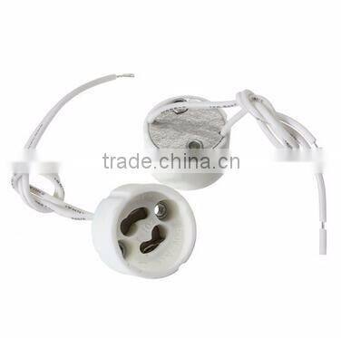 Ceramics GU10 lamp socket,GU10 lamp base,GU10 lamp holder