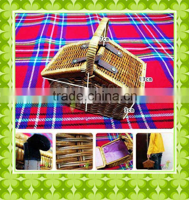 cheapest 100% Handmade Bamboo Cute Storage Picnic Boxes