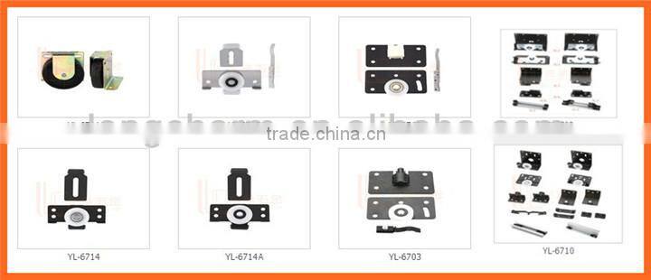 cabinet sliding door roller caster wheels roller wardrobe door hardware wardrobe roller wheel made in China