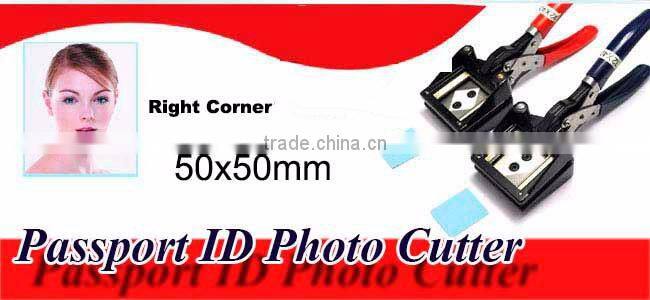 US Stock-Handheld Passport ID Photo Cutter 50x50mm Right Corner Photo Punch Cutter