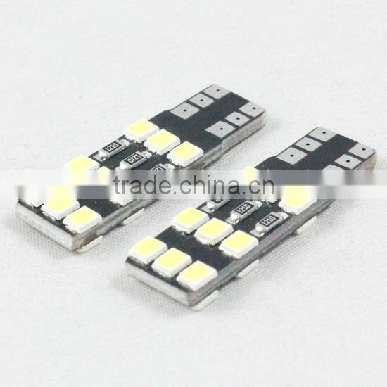 wholesale led interior light 3528 194 t10 w5w white 18 smd led t10 xenon bulb for car