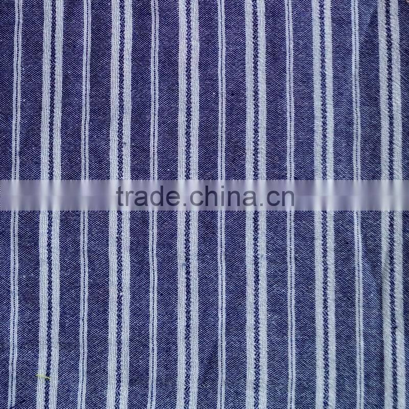 High quality 100% bamboo yarn dyed fabric for shirt