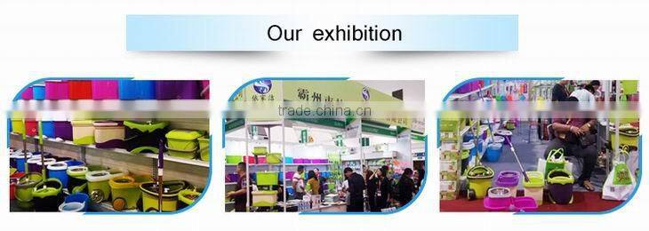 hot selling magic cleaning spin microfiber mop with bucket