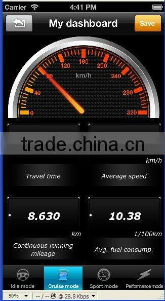 Car Doctor iOBD2 Automotive Diagnostic OBDII/EOBDII Code Reader communication with iPhone/iPad/iPod Touch by WiF