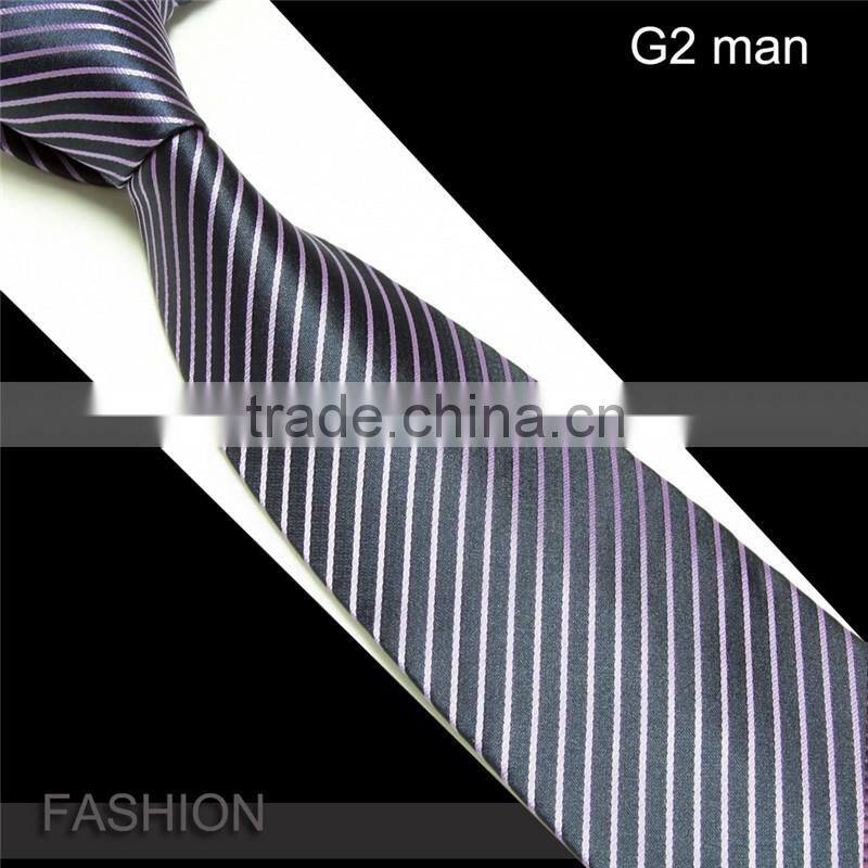 New Plaid Design 100% Microfiber Customized Uniform Ties