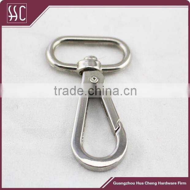 High quality snap hook for bag,metal swivel dog hook, clasp for bag