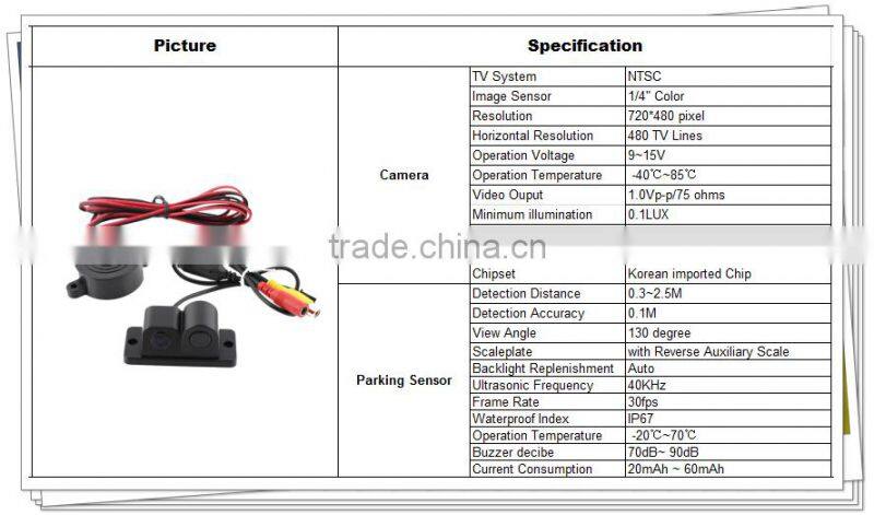 Electromagnetic parking sensor;parking sensor;reverse sensor