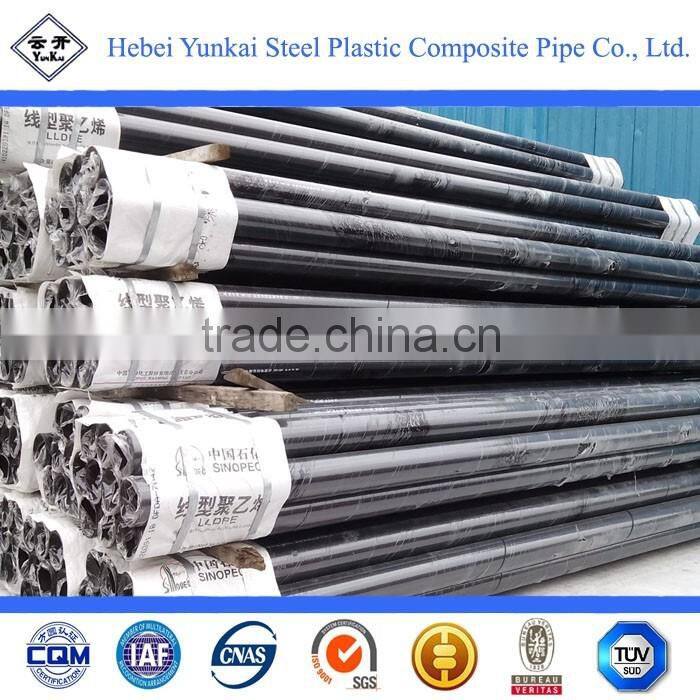 Hot sale PE and Epoxy Coated Anti-Corrosion Steel Pipe China Supplier