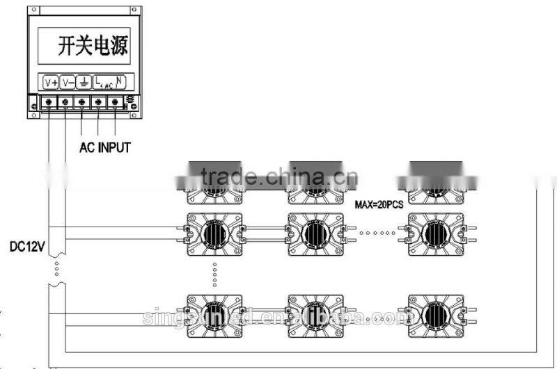 Outdoor smd led module high power led module high power led pcb module