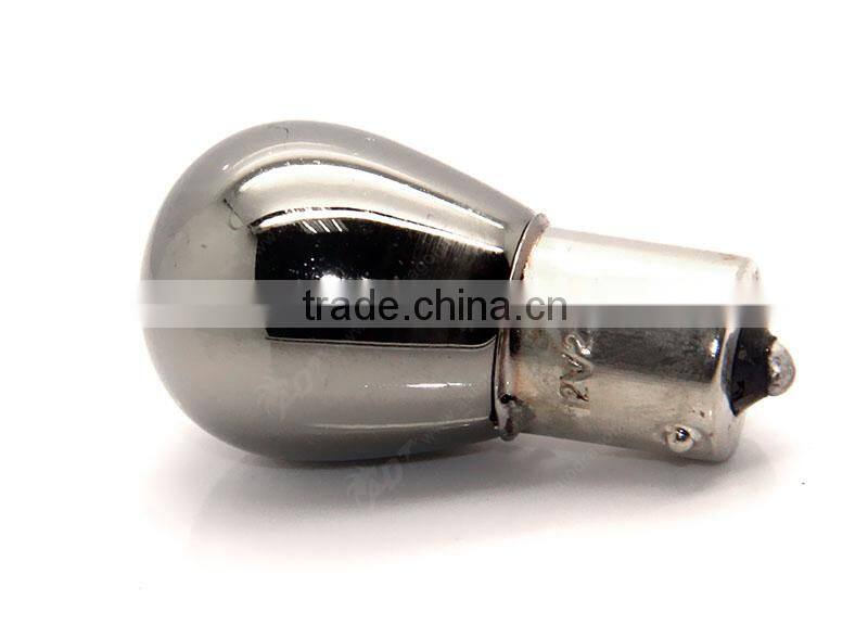 High quality p21w chrome amber chrome lamp light