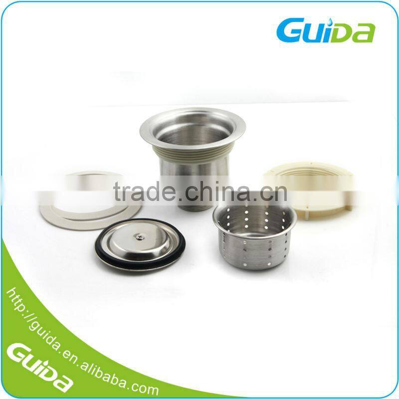 Kitchen Cast Iron Big Sink Inserts Application Drainer Basket Basin Strainers Top Stainless Drain Stopper Parts