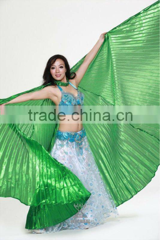 hot selling belly dancing wings-blue isis wings DJ1008