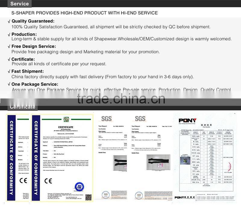 S-SHAPER Factory Price Fajas Colombiana Latex Corset Waist Trainer