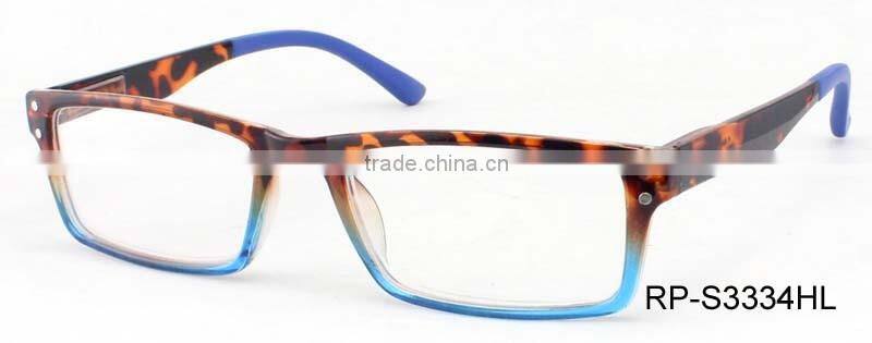 Wholesale grad. demi fashion design cheap promotional reading glasses with pouch