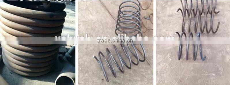 Hydraulic and automatic spiral steel bending machine, Rebar spiral bending machine