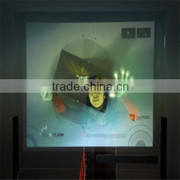 Rear touch foil film for through LCD screen/glass