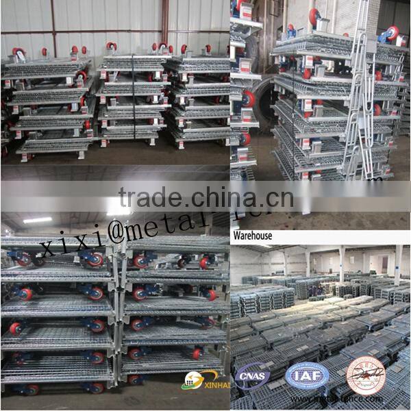 Storge equipment wire mesh storage cage used for factory