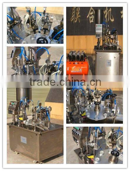 Semi automatic machine plastic tube sealer