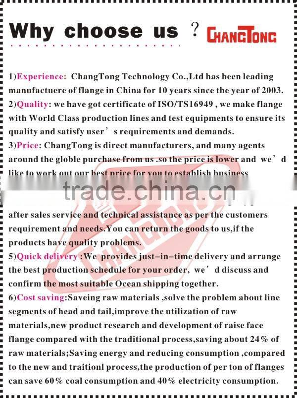 Hot Rolled carbon steel flange