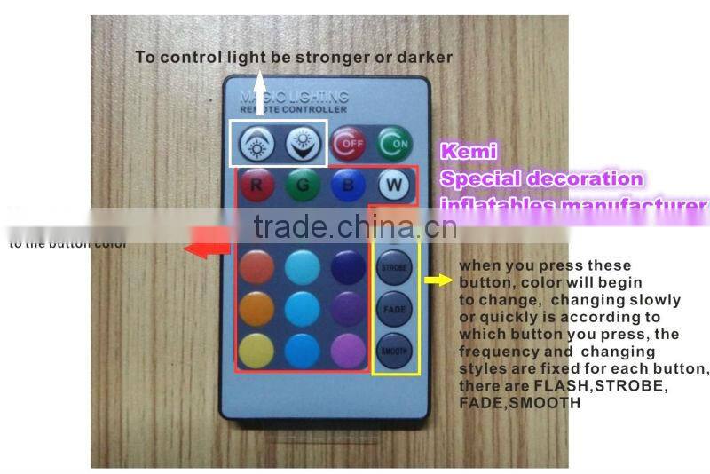 inflatable light balloon led ball