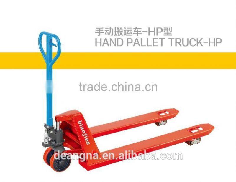 Hydraulic manual forklift pallet truck 2 .5 ton 3 ton