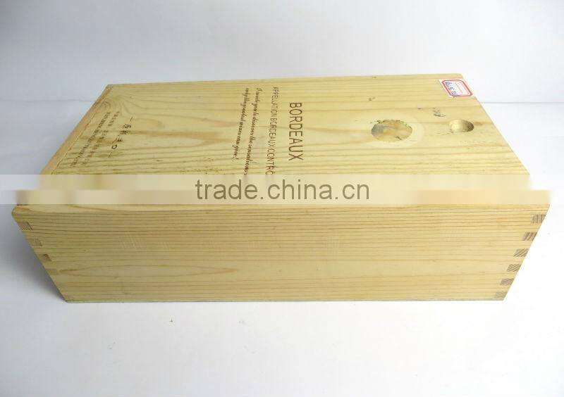 Guangzhou Personalized custom wood boxes packing/Chinese traditional wine box/High quality New Year Wine gift box