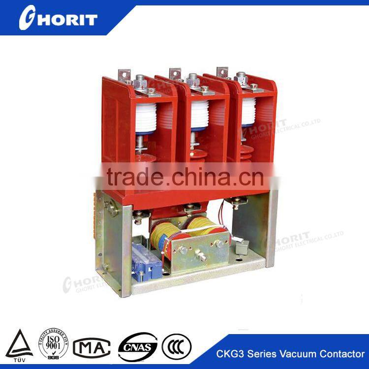 JCZ5-7.2kV high voltage vacuum contactor 160A 250A 400A 630A contactor switch