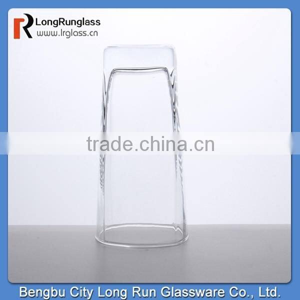 LongRun wholesale 300ml juice beverage glass tableware cups in clear