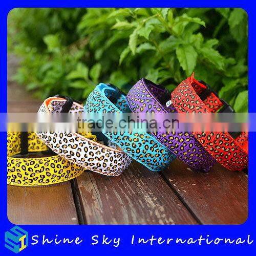 New Style Stylish Dog Collar With Flashing Lighter