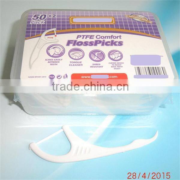 dental floss pick, shred resistant toothpick, FDA certification,