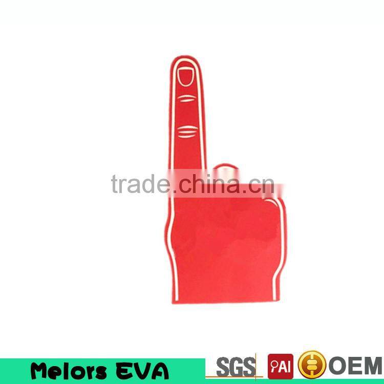 Melors hot sale customized event fans glove EVA Foam Hand/foam hand for fans