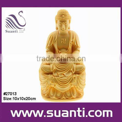 yellow buddha statue