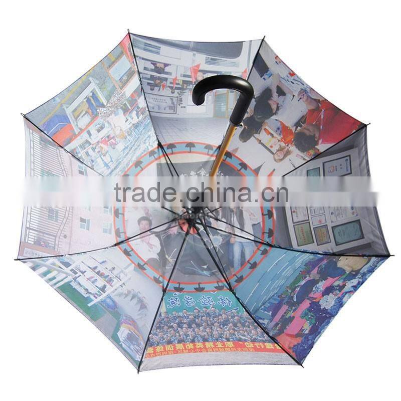 The Sublimation Automatic Straight Printing Photo Umbrella