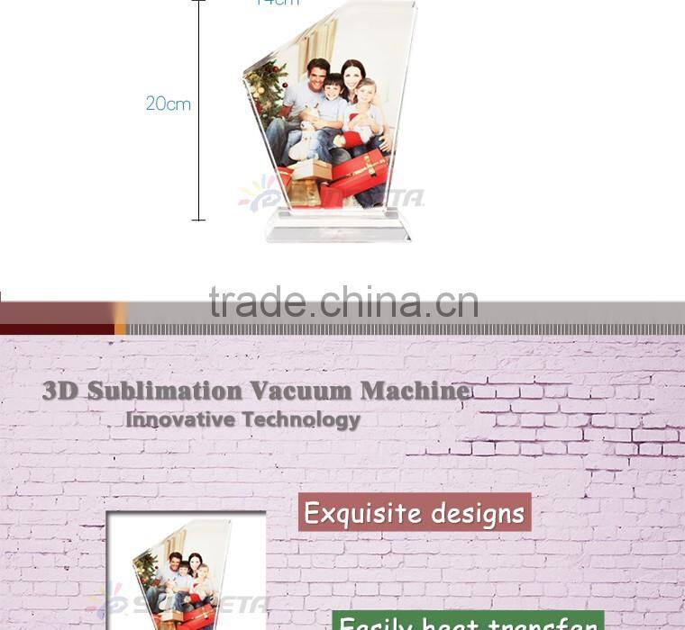 Wholesale Alibaba Sublimation Photo Frame Crystal Home Decorative Items