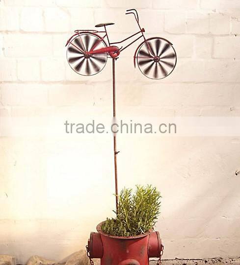 Metal Garden Bike Stake