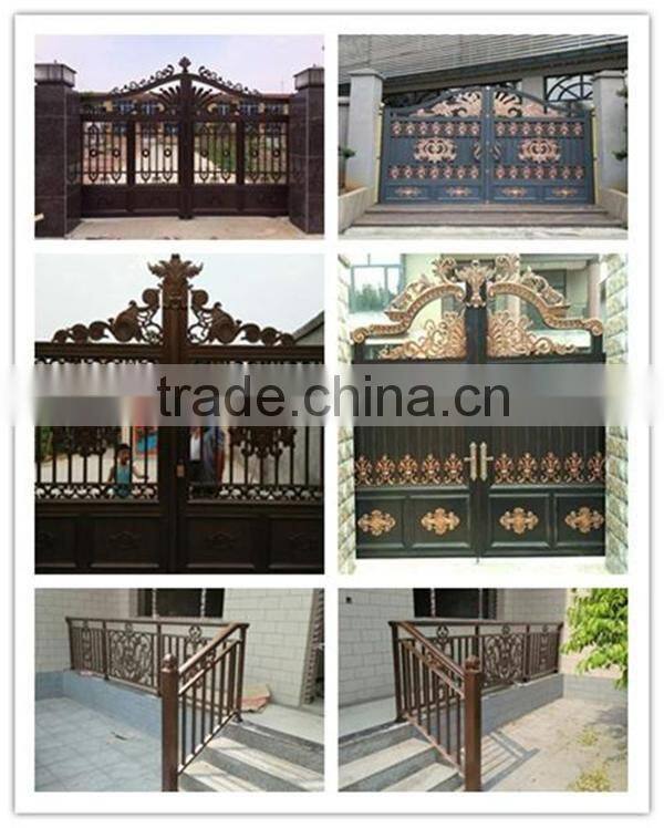 Alibaba China wholesaler aluminum, iron gate designs