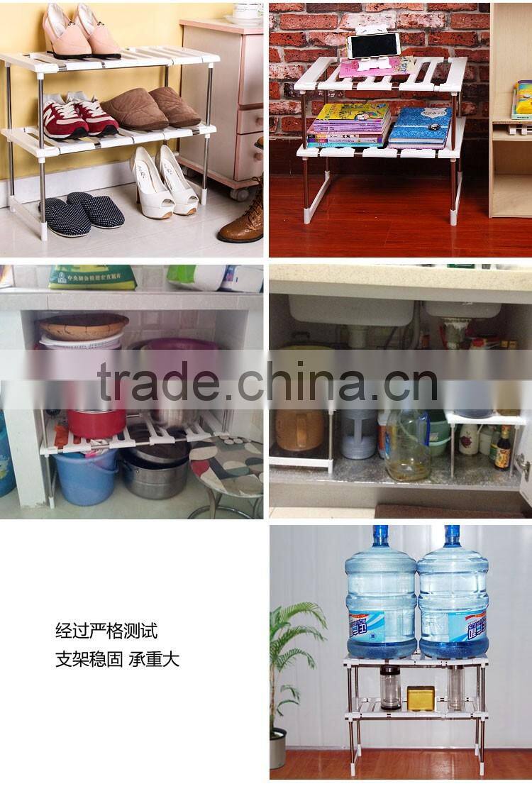 extendable closet & kitchen rack