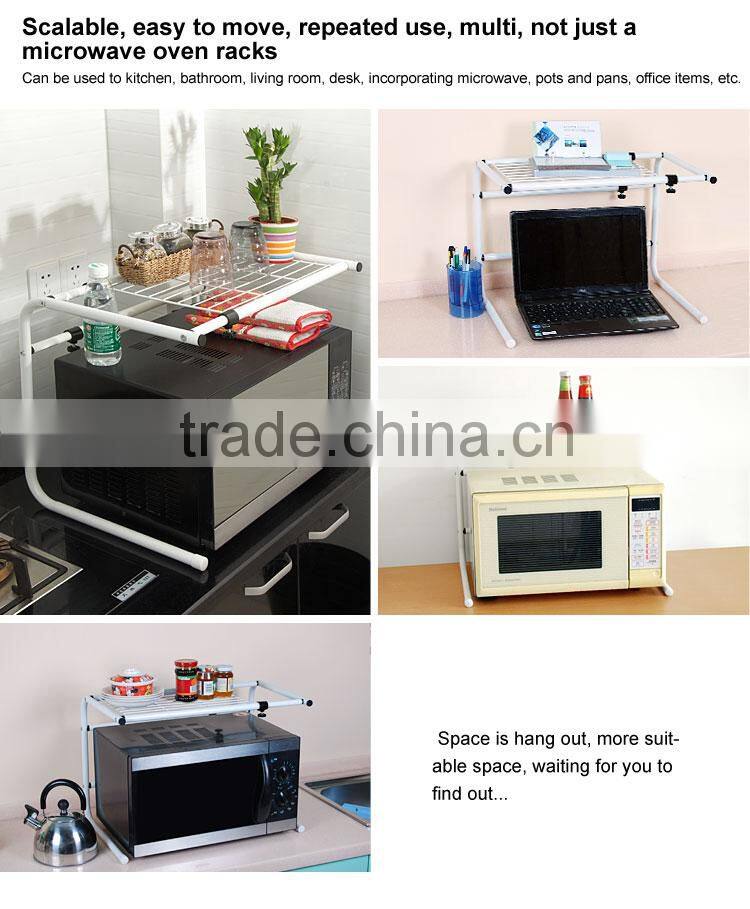 microwave oven stand portable kitchen rack metal display rack C-12