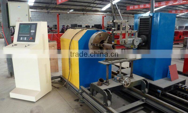 rectangular/slit cutting metal tube cnc plasma cutter machine