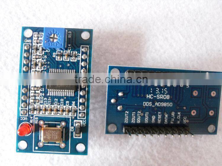 A 0-40 Mhz AD9850 DDS SIGNAL GENERATOR MODULE , 2 SINE & 2 SQUARE WAVEDDS Signal Generator Module