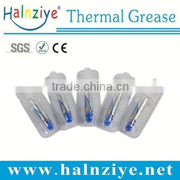 Halnziye different types of transistor thermal silicone electrically conductive grease/compound/paste