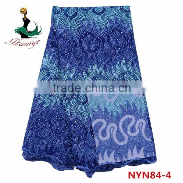 2016 Haniye Tulle lace fabric, African net lace, wholesale African lace fabrics/NYN84